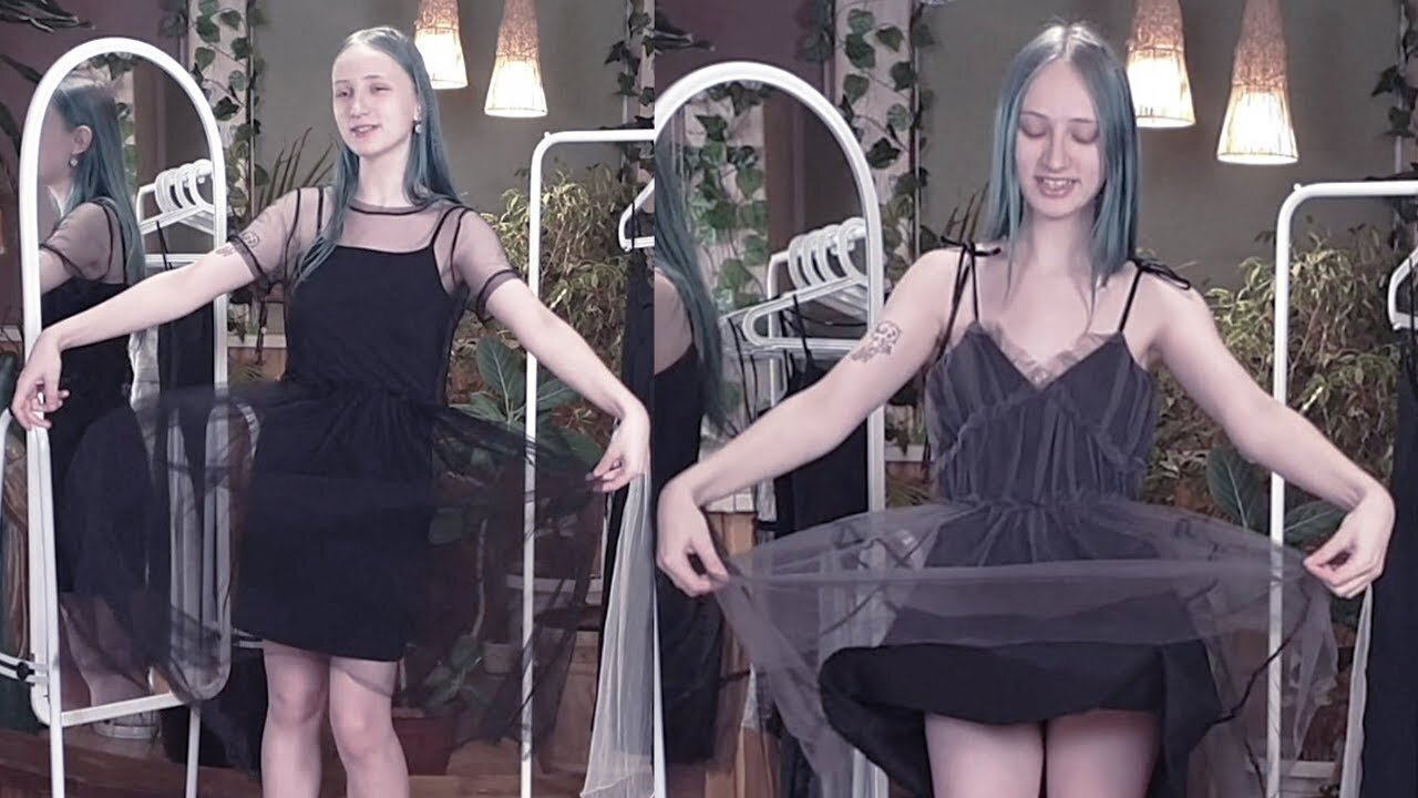 Real monochrome dress TRY ON HAUL!