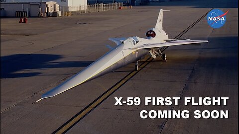NASA’s Newly Unveiled X-59 Quiet Supersonic Plane Eyes First Flight (Trailer)