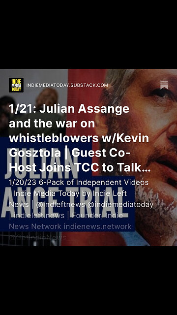 1/21: Assange: the war on whistleblowers | Guest CoHost Joins TCC to Talk About Davos w/Whitney Webb