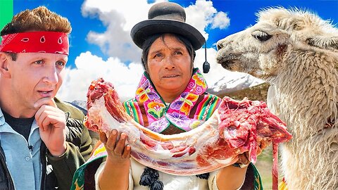 Extreme Andes!! Whole Alpaca Served SIX Ways in Peru!!