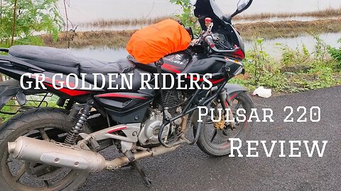 GR GOLDEN RIDERS Tank Bag Review ---On Pulsar 220