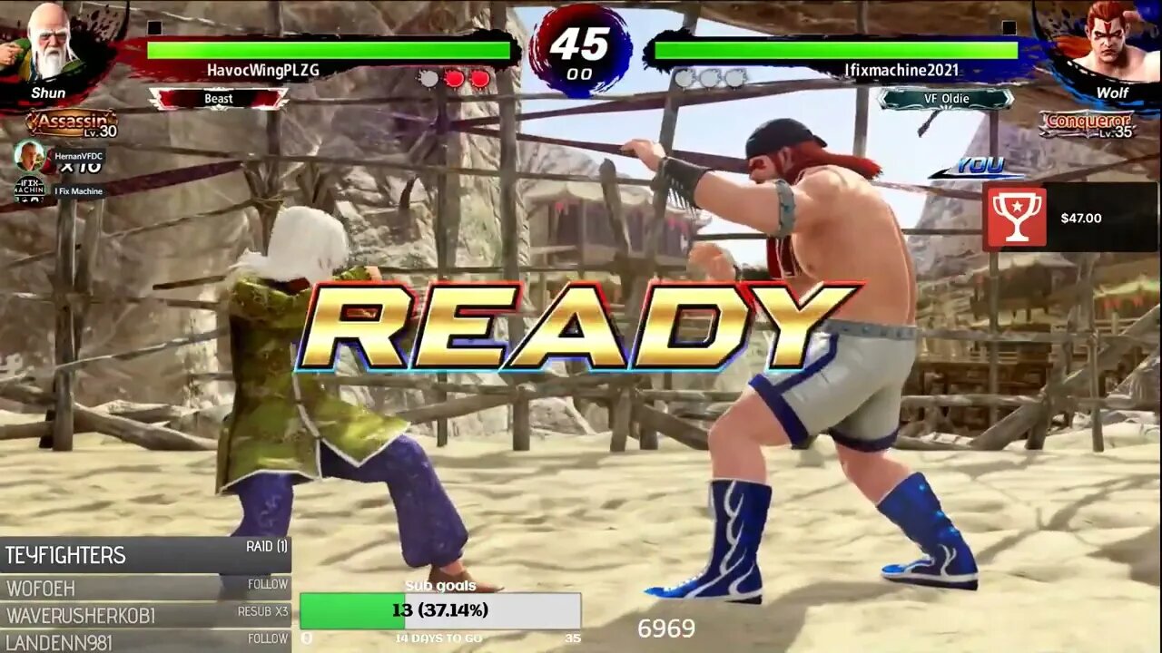 ye olde Shun setups Clipped by havocwingplzg [Virtua Fighter 5: Ultimate Showdown]