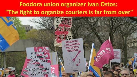 Foodora union organizer Ivan Ostos: "The fight to organize couriers is far from over"