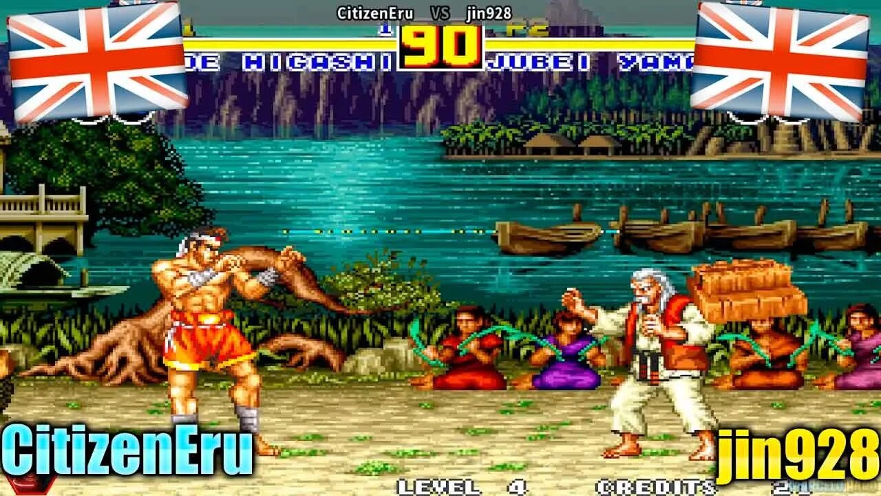 Fatal Fury 2 (CitizenEru Vs. jin928) [United Kingdom Vs. United Kingdom]