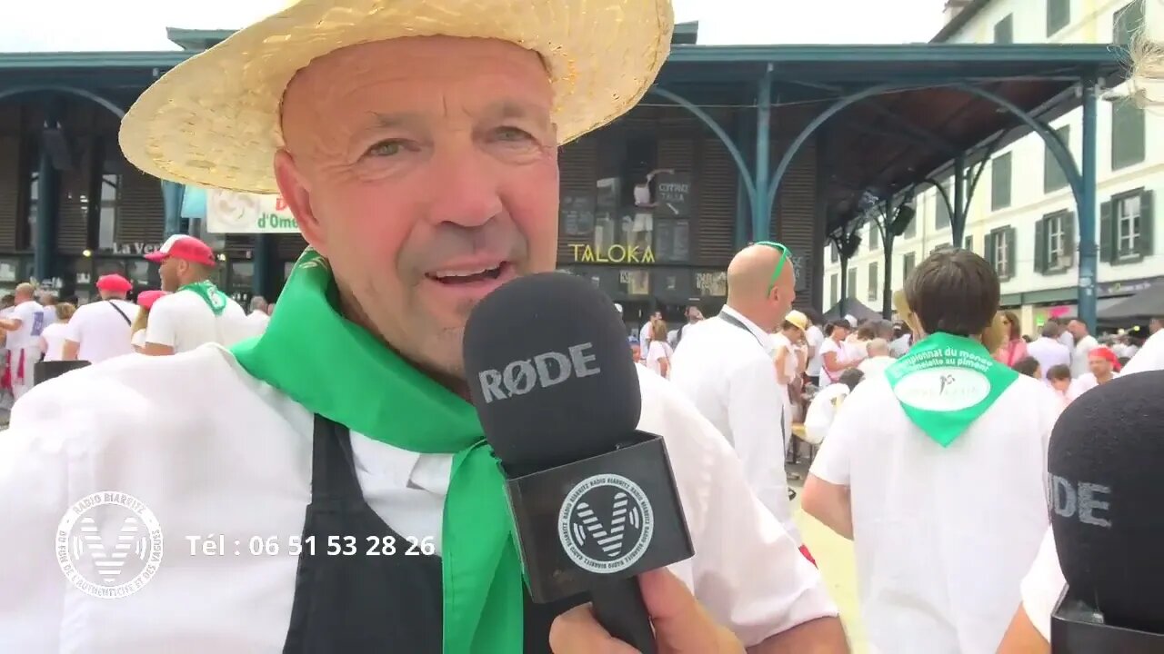 Philippe Darricau - Maraicher aux Fêtes de Bayonne - Radio Biarritz [en direct 🔴]