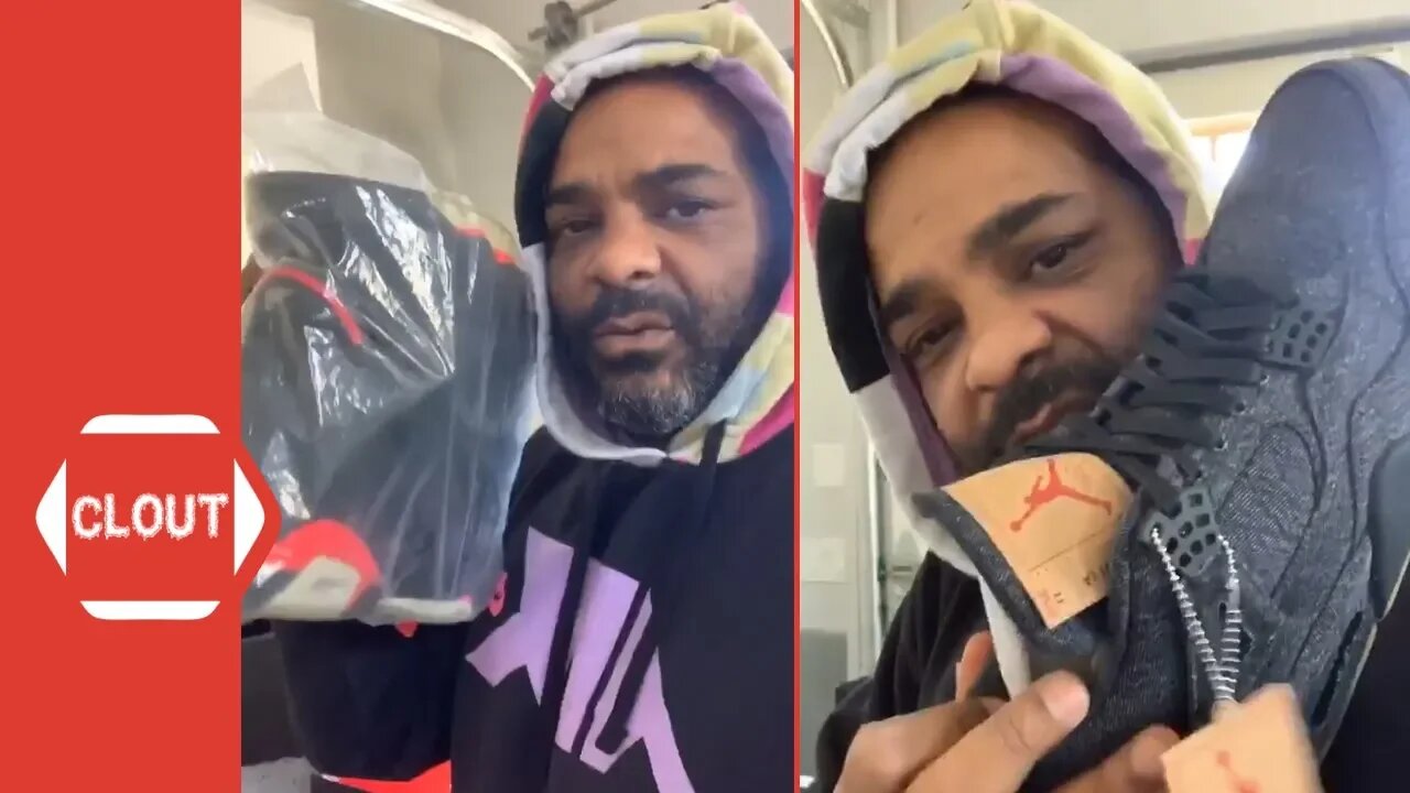 Jim Jones Reacts To Dave East Sneaker Collection!