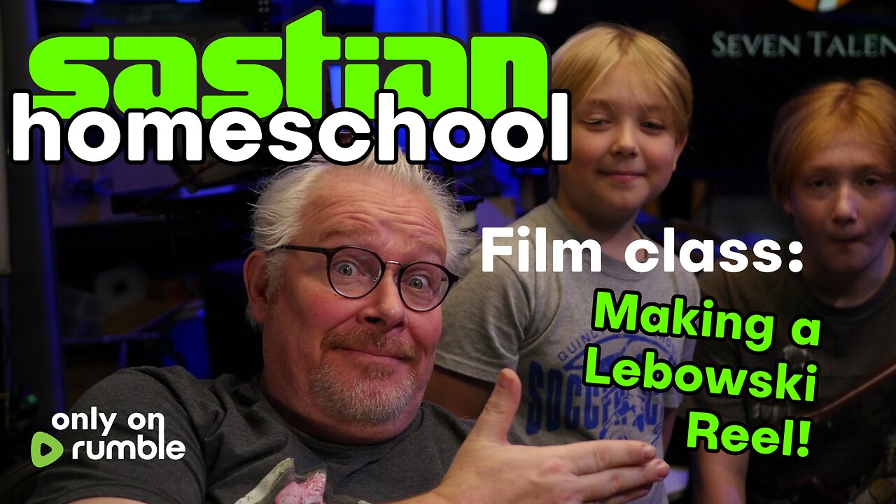 Homeschool 002 - Lebowski film class on sastian.live @rumblevideo