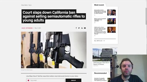 Court slaps down California ban against selling semiautomatic rifles to young adults