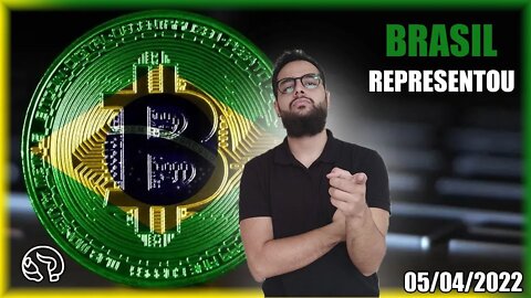 BRASIL LIDER EM CRIPTOMOEDAS?! COMO ASSIM?? Análise Bitcoin 05/04/2022