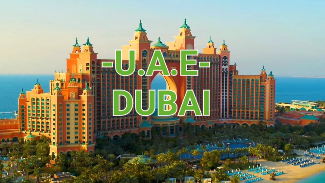 DUBAI, Burjkalifa, United Arab Emirates In 1080P HD 60 FPS