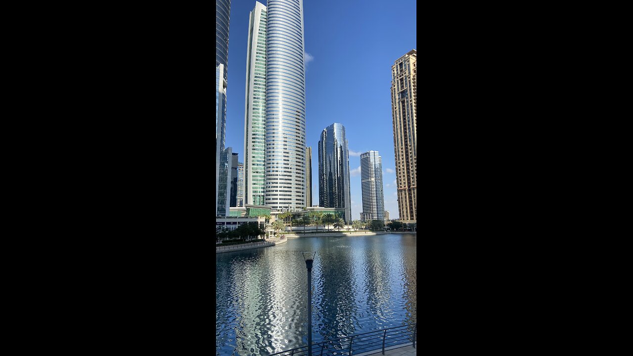 Dubai marina night view