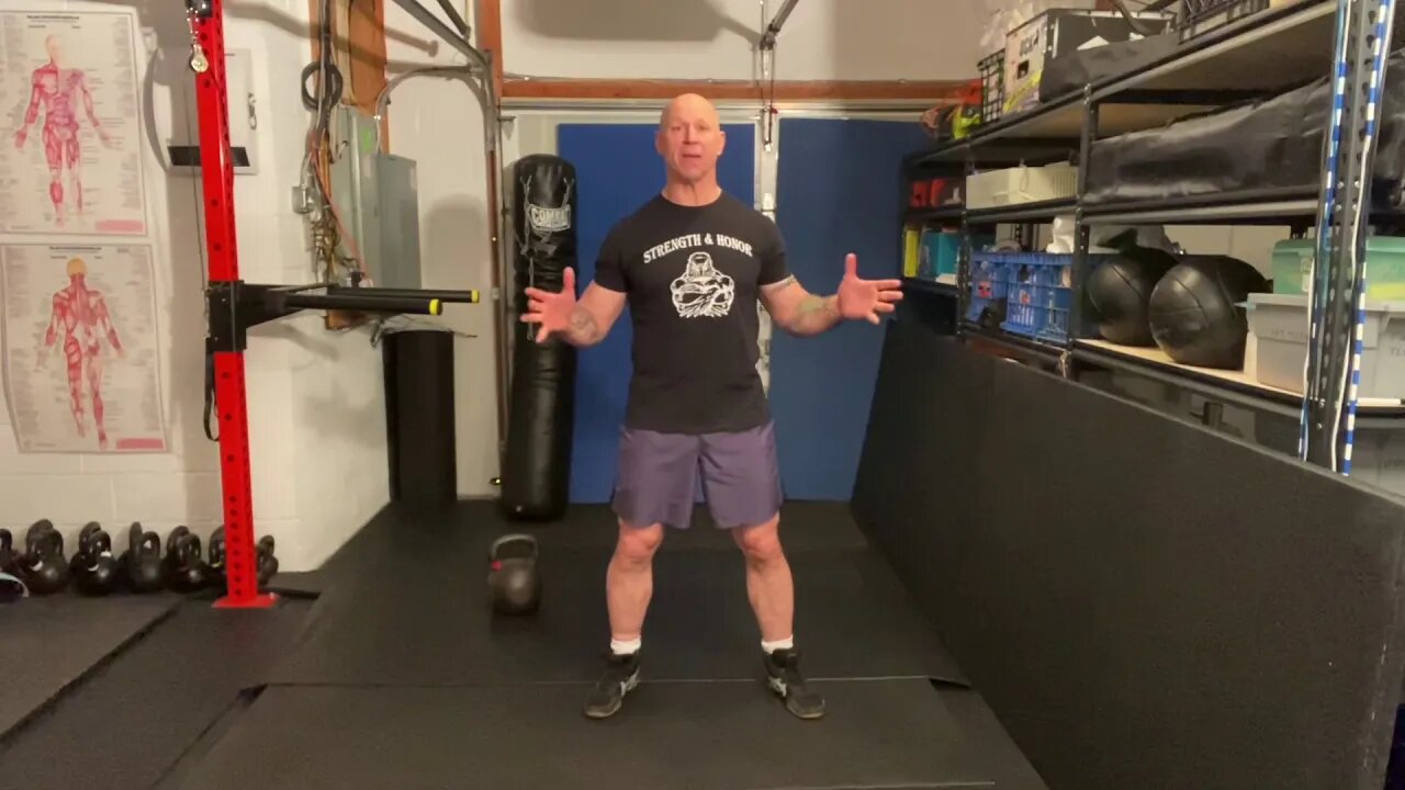 Kettlebell Combination for Chest and Core