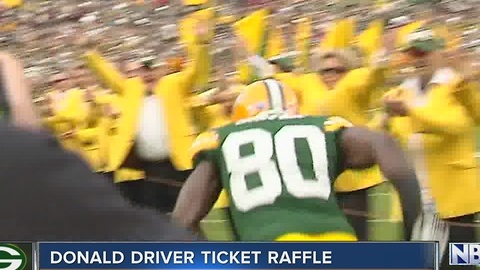 Donald Driver raffling off NFC Championship tickets