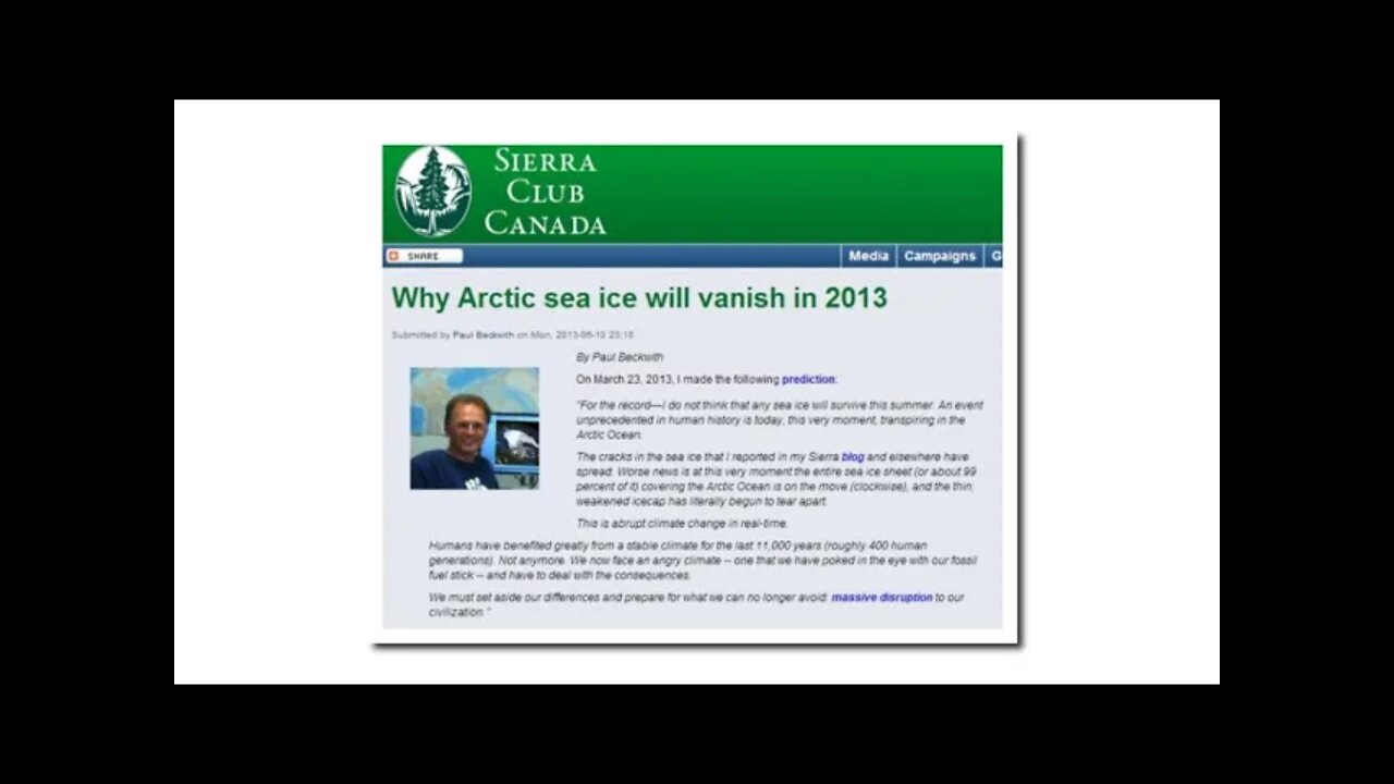 The Arctic Clown Show Continues