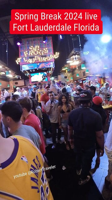 Spring Break 2024 live - Fort Lauderdale #springbreak #spring #fortlauderdale #florida #miami