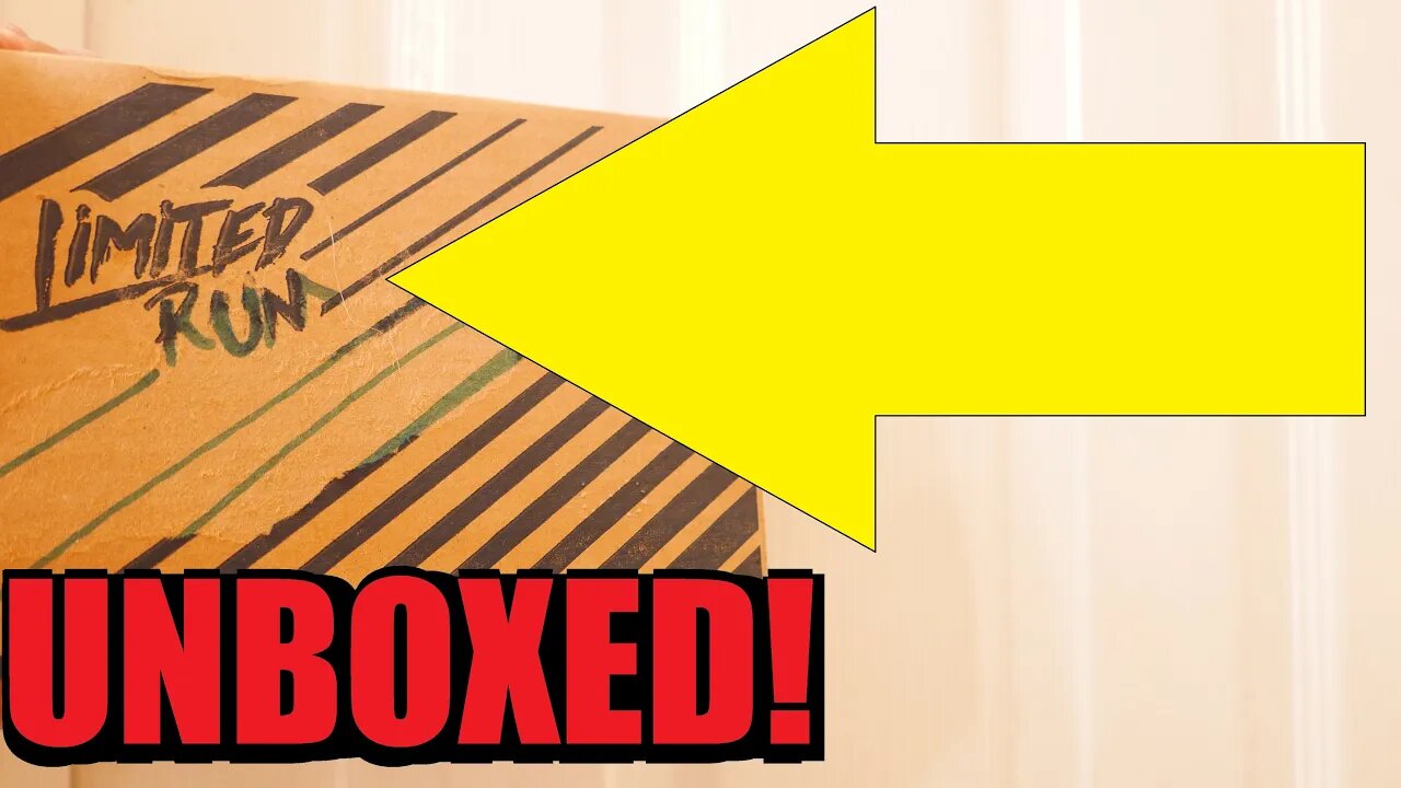Limited Run sent me a thing! Let us find out what it is together!