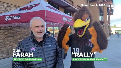 Raptors celebrate Halloween in Ridgefield