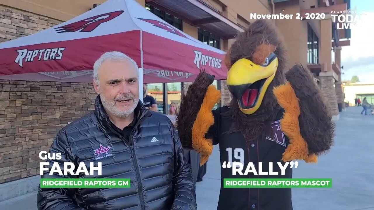 Raptors celebrate Halloween in Ridgefield