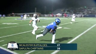 Friday Night Live Week 9: McAlester at Sapulpa