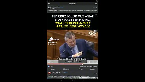 Ted Cruz found what we know