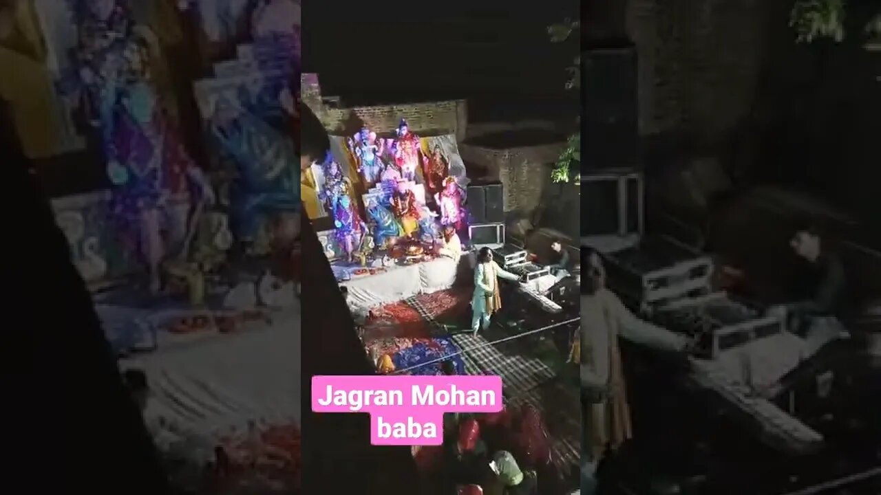 home baba Mohan ram ka jagran #heymohanbaba #rudrakrishna #ytshorts #trending