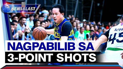 Pastor Apollo, muling nagpakawala ng malulupit na 3-point shots sa huling basketball game