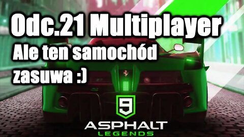 Asphalt 9 odc 21 Multiplayer Ale ten samochód zasuwa :)