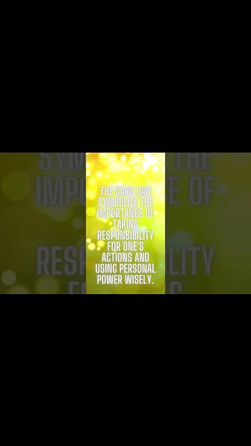 "Wisdom and Responsibility: Harnessing Personal Power with the Magician"