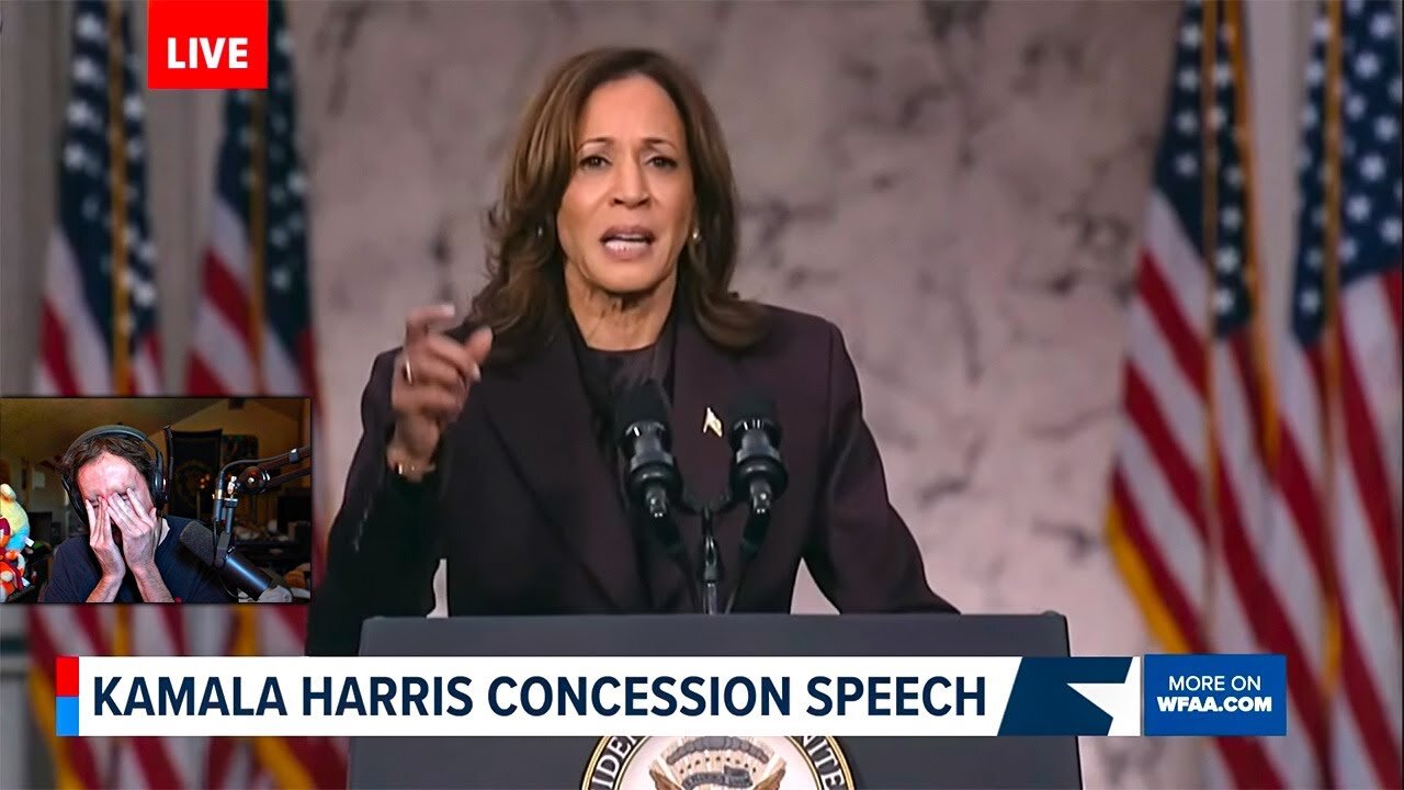 Kamala Concedes To Trump..