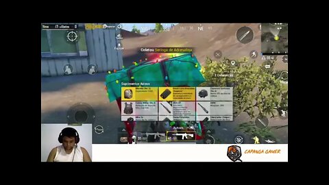 Live jogando PUBG mobile