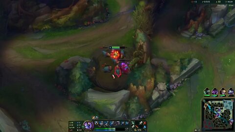 6/3/9 Kha'Zix Gameplay - Semi Commentary - Road to Masters! Educational Jungle Content D3/D2 Game