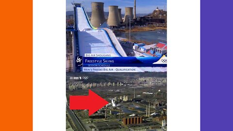 Olympic Ski Jump Is Next To A Nuclear Power Plant