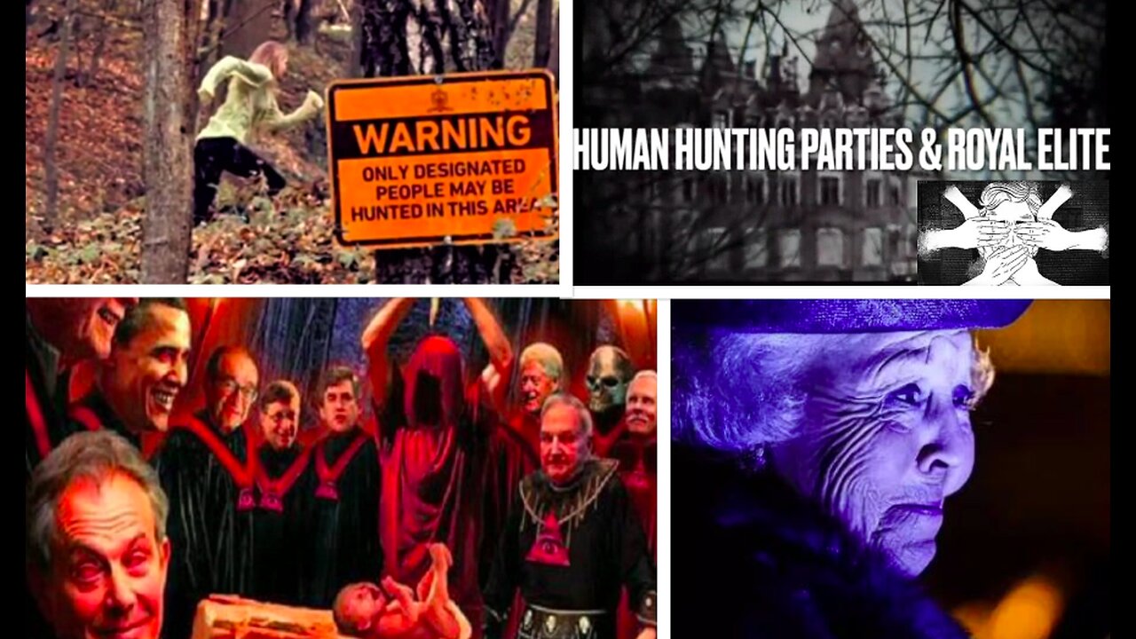 ANNE MARIE VAN BLIJZENBURGH EYEWITNESS HUMAN HUNTING PARTIES BY ROYALTY & ELITES