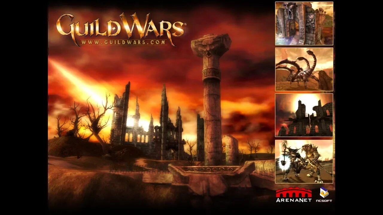 Guild Wars Prophecies on SalientOS Linux LIVE Episode 1