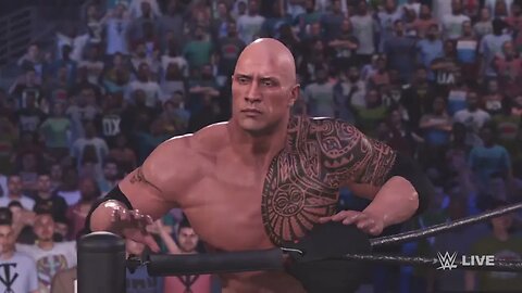 WWE2K23: The Rock Full Entrance!