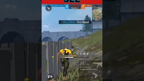 Fast kill on MP5.#shorts #firefild100