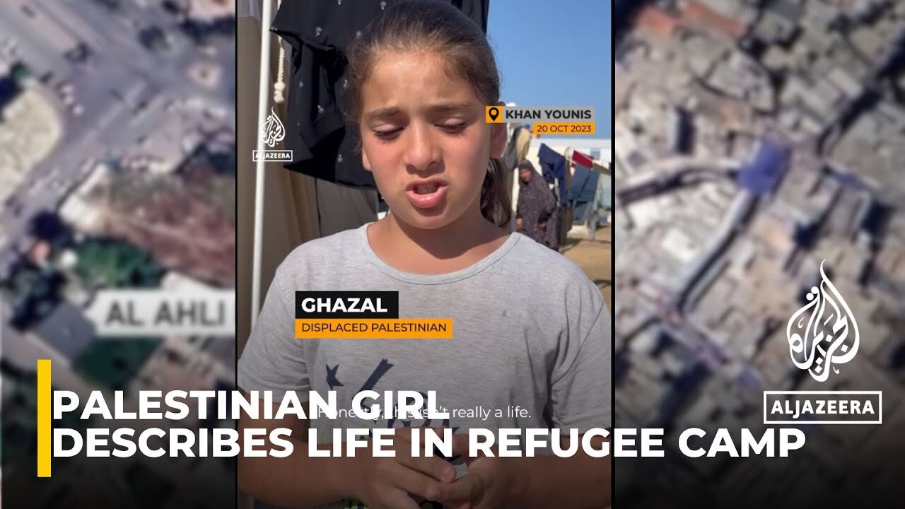 Palestinian girl describes life in refugee camp Stories From Gaza