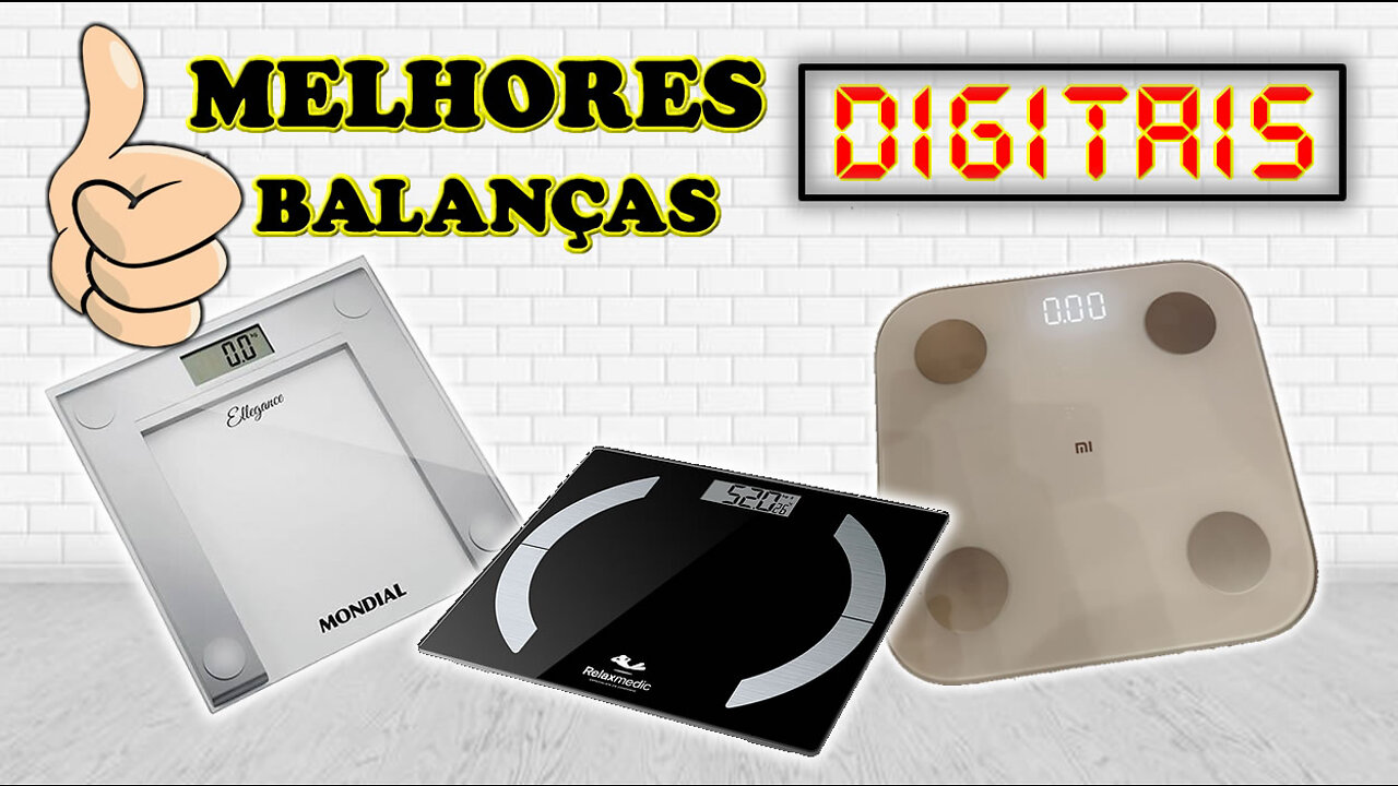 Melhores Balanças Digitais de Banheiro