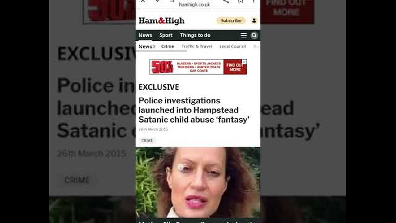 P1 - HAMSTEAD CHILD ABUSE ENQUIRY - International Government Fraud and Child trafficking