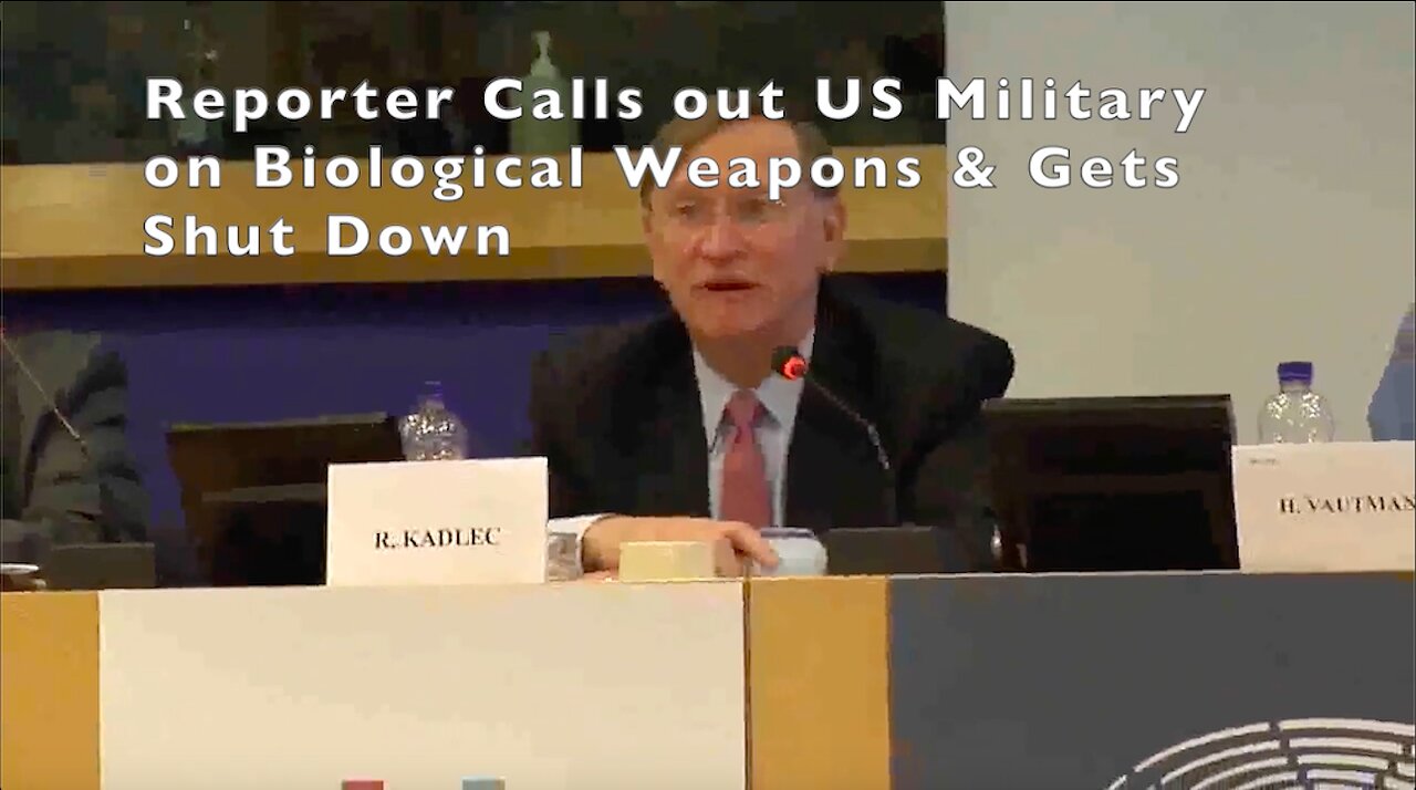 Reporter Calls Out US Military & Pentagon on Bioweapons & Gene Editing