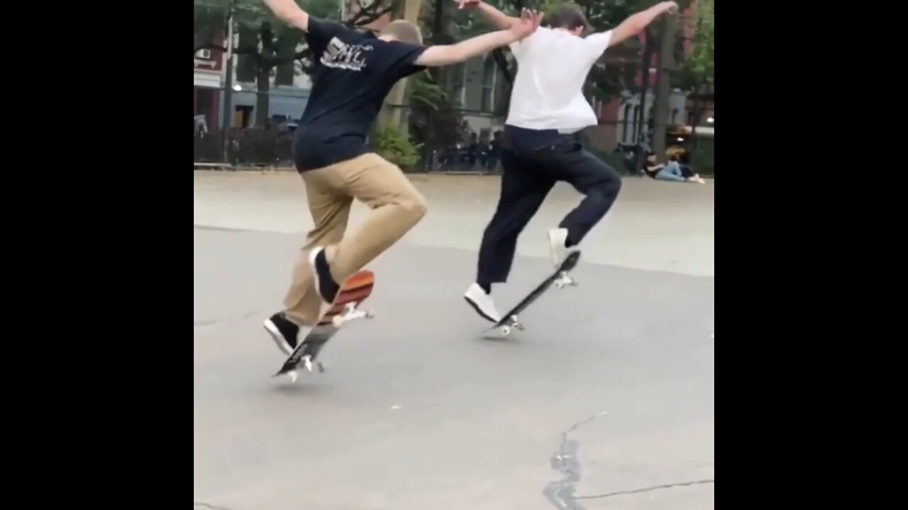 HOLD MY BEER while we double flips