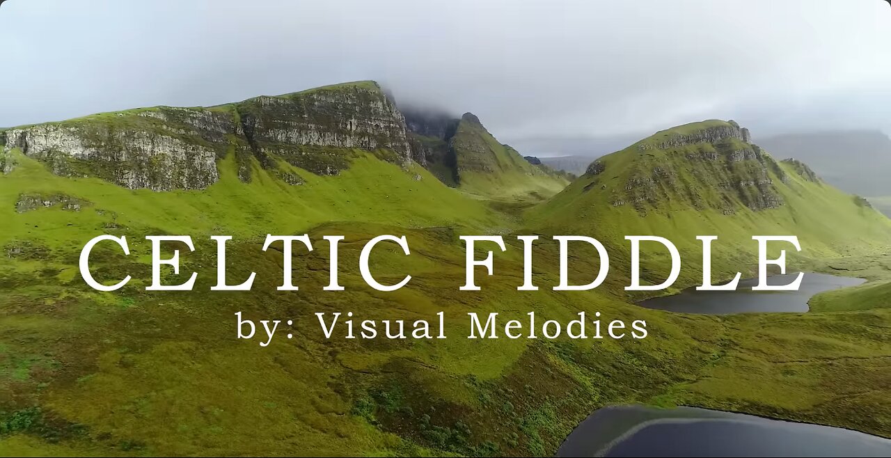 Irish Celtic Fiddle Music | Beautiful Views of Ireland, Scotland and Wales