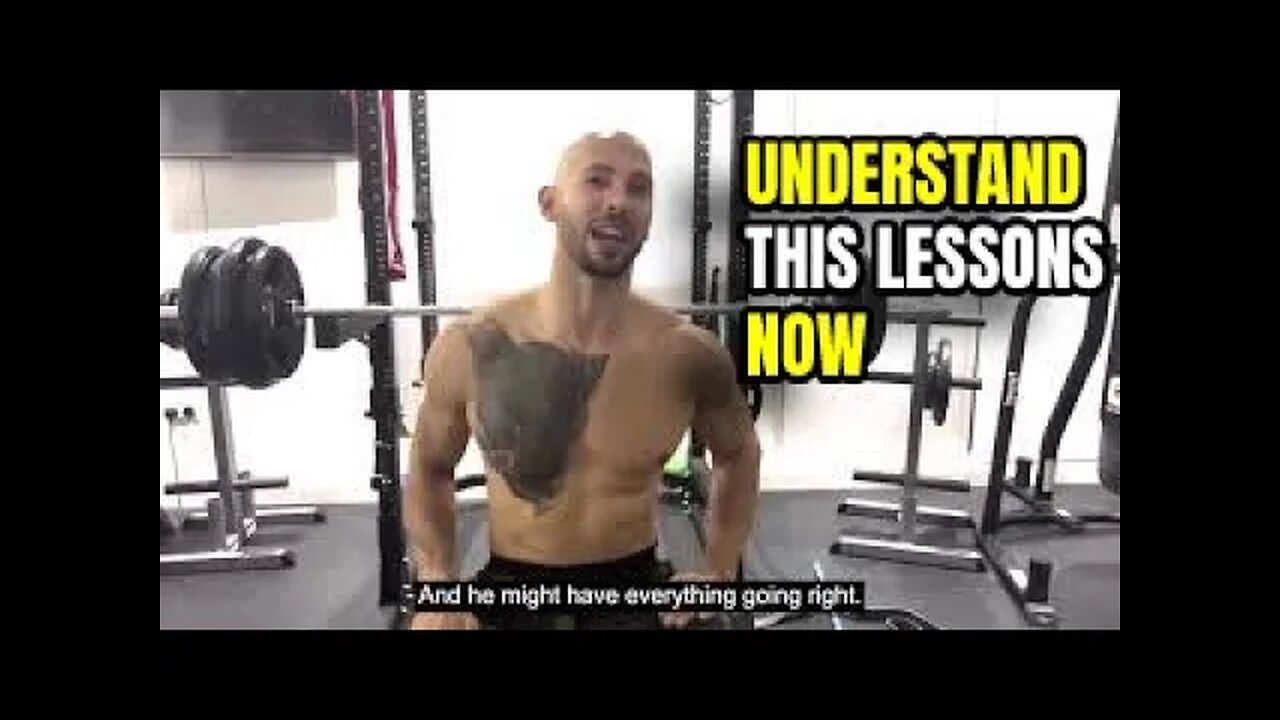 2 life lessons for young men - Andrew Tate