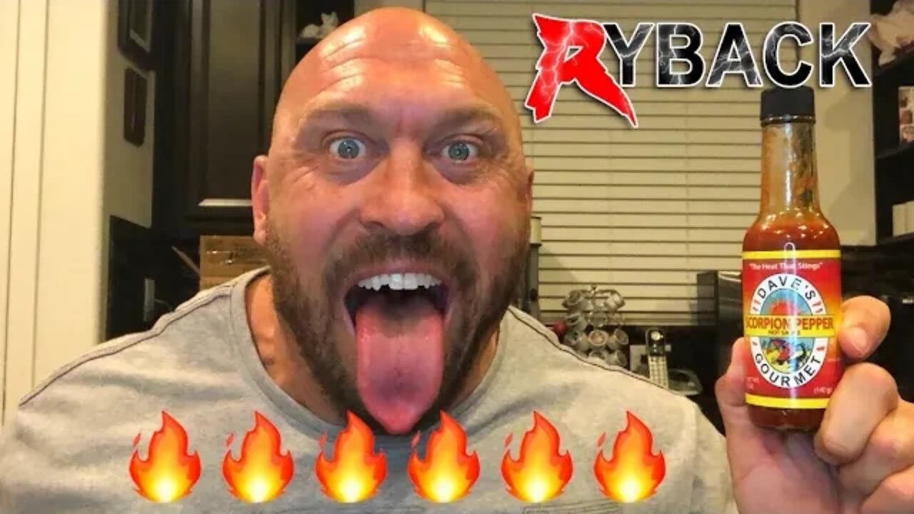 Daves Gourmet Scorpion Pepper Hot Sauce Insanity Review - Ryback Has Heat