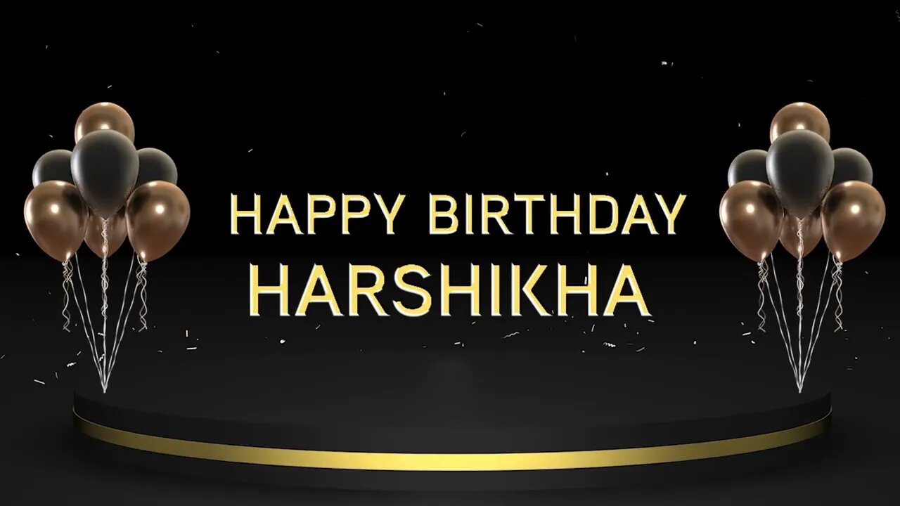 Wish you a very Happy Birthday Harshikha