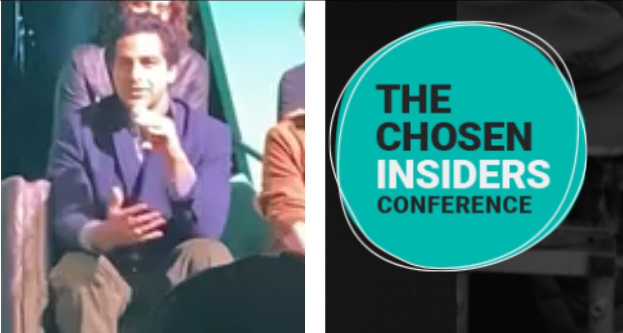 Reza Diako at The Chosen insiders conference-video footage with him- a little stand up interview