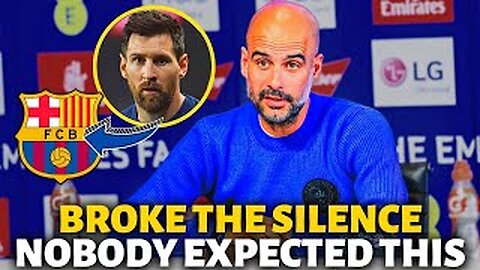 🚨URGENT! LOOK WHAT GUARDIOLA SAID ABOUT MESSI GOING BACK TO BARCELONA! BARCELONA NEWS TODAY!