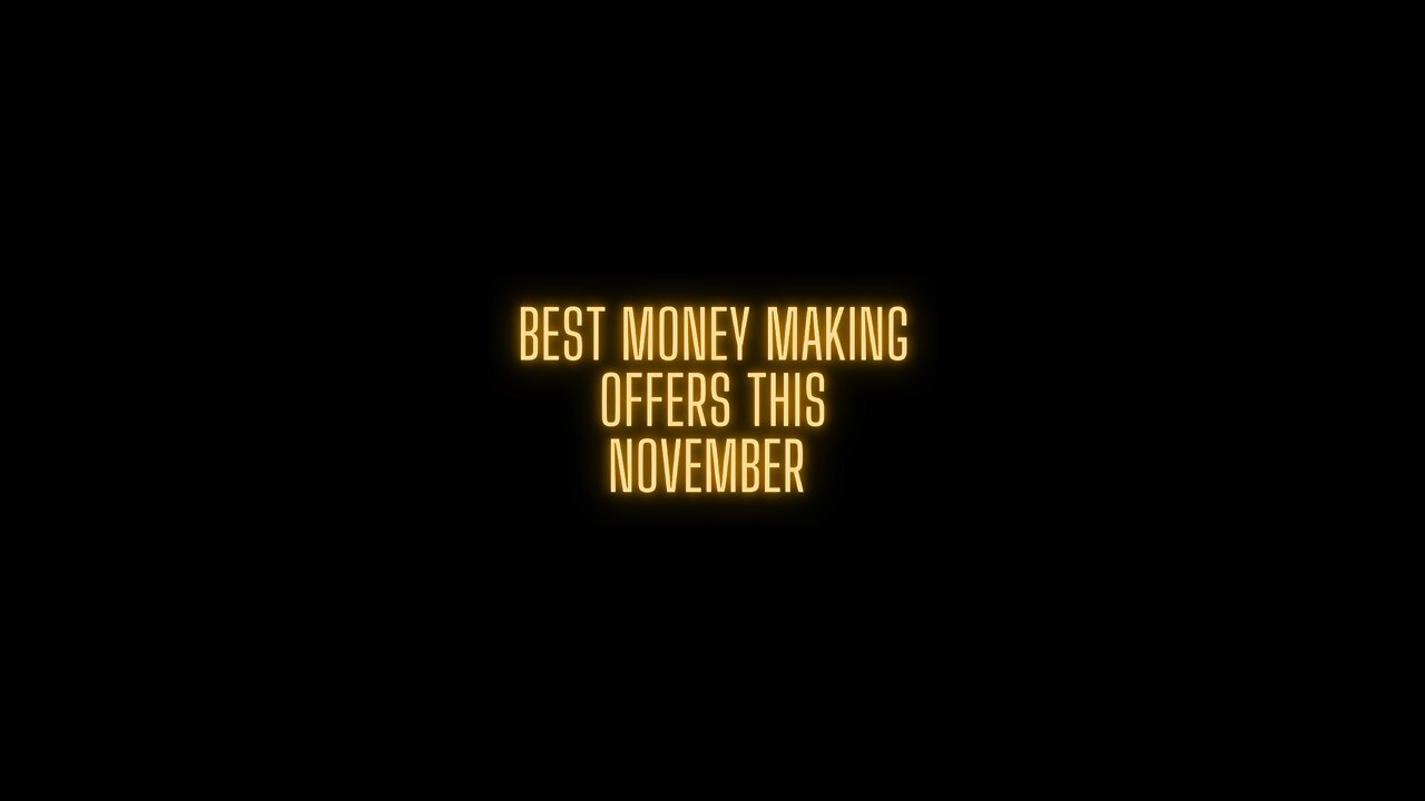 Best November Offers