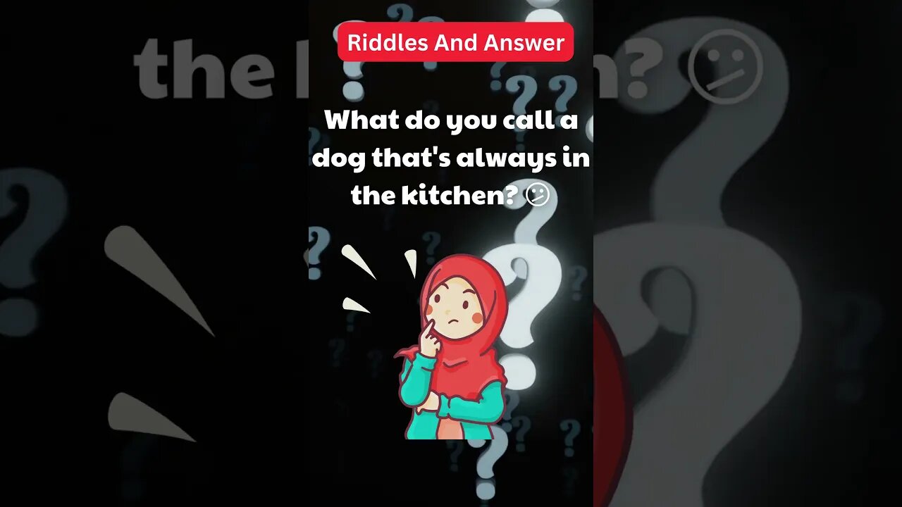 Dogs Riddle | Dogs Riddles in English | Riddles with Answer | Hard riddles | EP34 #shorts