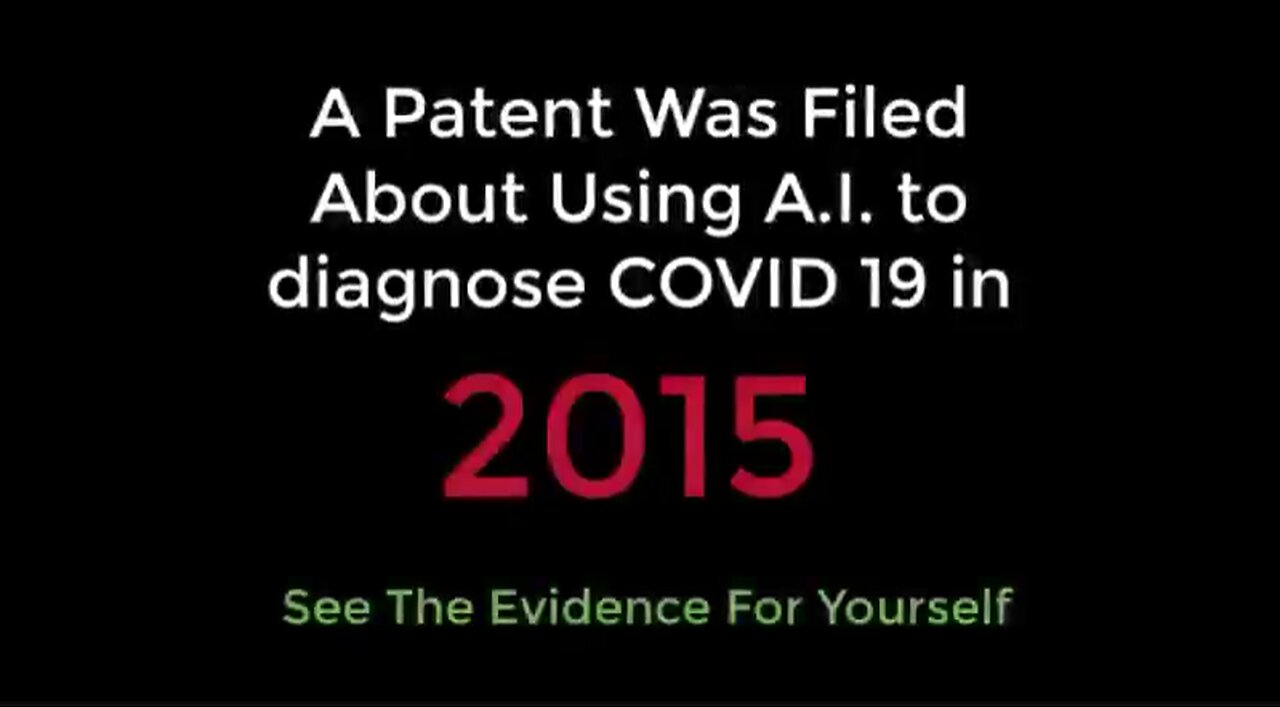 ROTHSCHILD PATENTED COVID-19 BIOMETRIC TESTS IN 2015 AND 2017